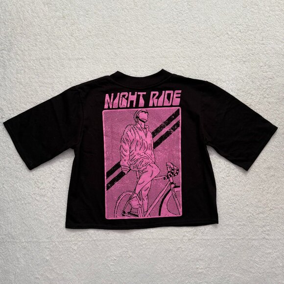 Artwork Night Ride Graphic Tee - Picture 1 of 3